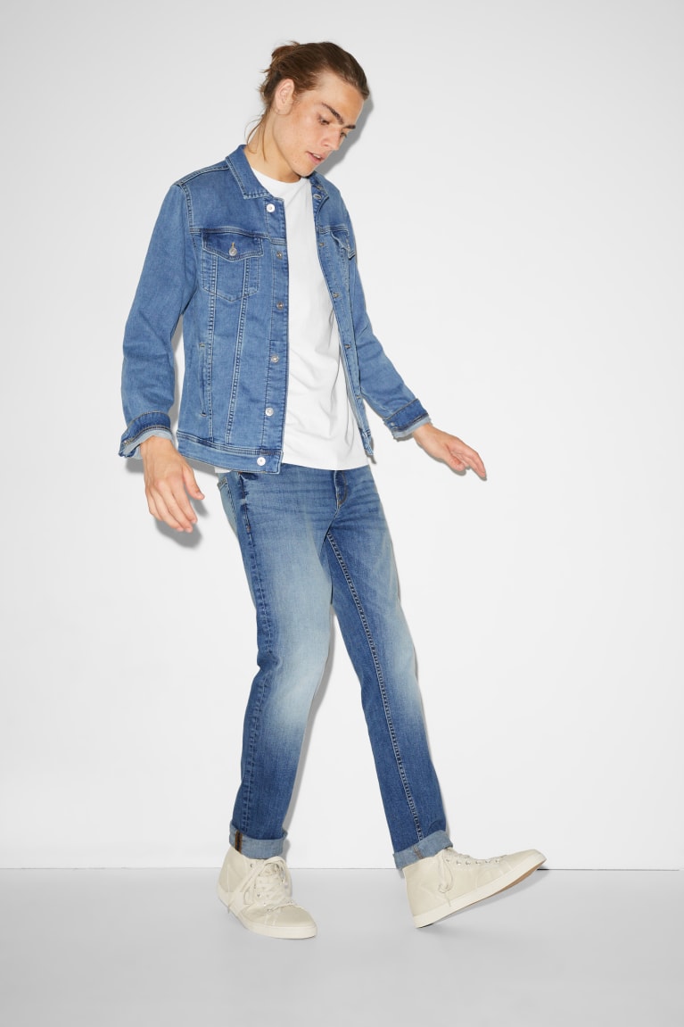 Jeans C&A Clockhouse Slim Lycra® Azules Azules Claro | WMGPDY-943