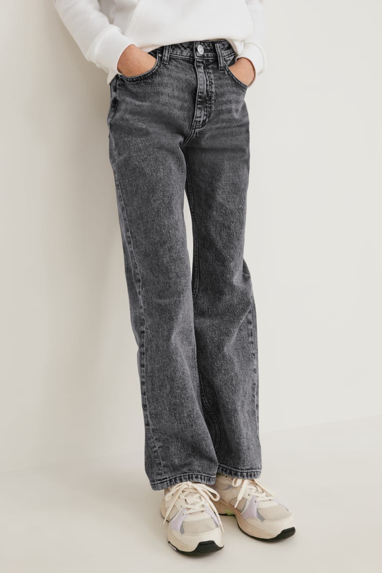 Jeans C&A Directo Azules Gris | SCUVYF-167