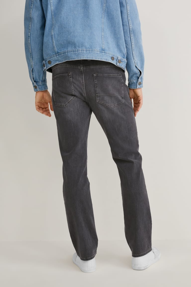 Jeans C&A Directo Flex Organic Algodon Lycra® Azules Gris | QZIWHD-921