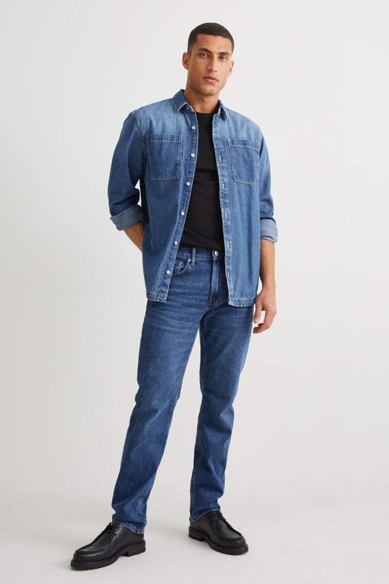 Jeans C&A Directo Organic Algodon Azules | LMWHOG-269