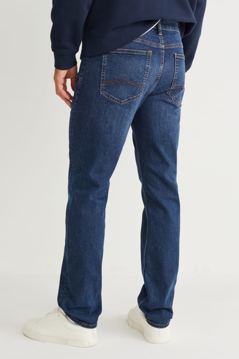 Jeans C&A Directo Organic Algodon Azules Azules Oscuro | VPFJDK-509