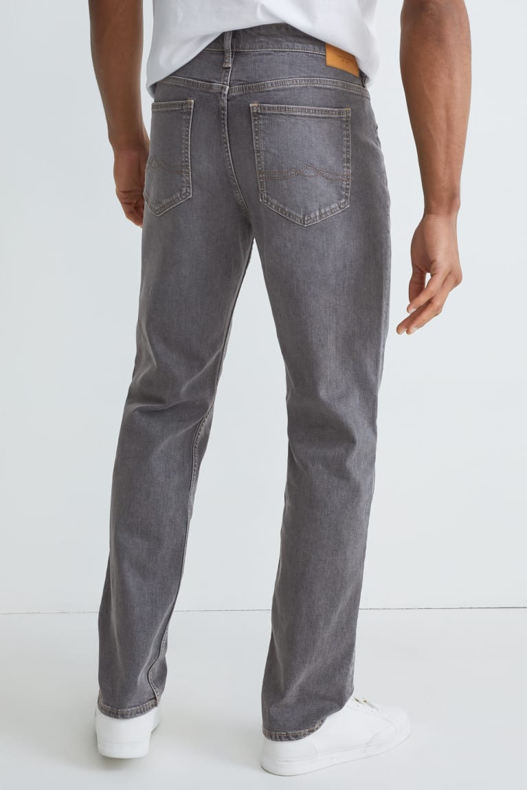 Jeans C&A Directo Organic Algodon Gris Oscuro | KEDHAX-132