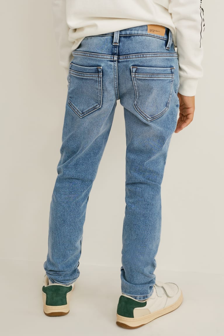 Jeans C&A Flaco Jog Denim Azules | SNETOQ-031