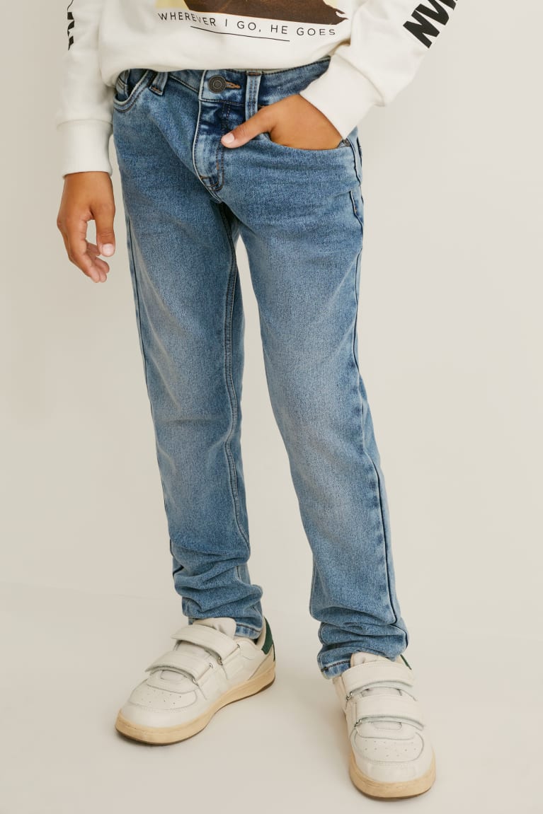 Jeans C&A Flaco Jog Denim Azules | SNETOQ-031