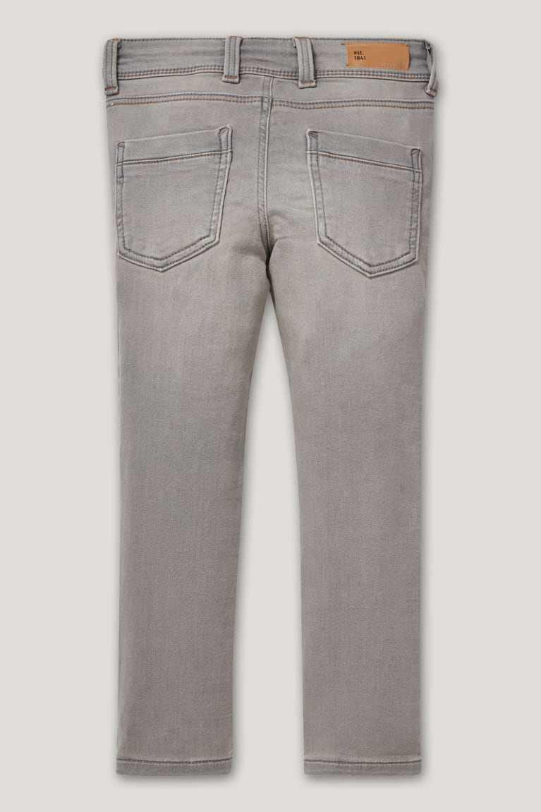 Jeans C&A Flaco Jog Denim Organic Algodon Azules Gris | JRWFIQ-784