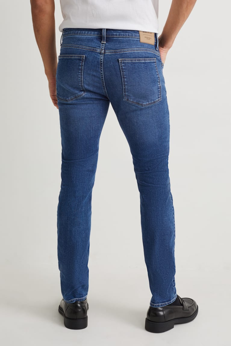 Jeans C&A Flaco Lycra® Azules | MYJFWB-912