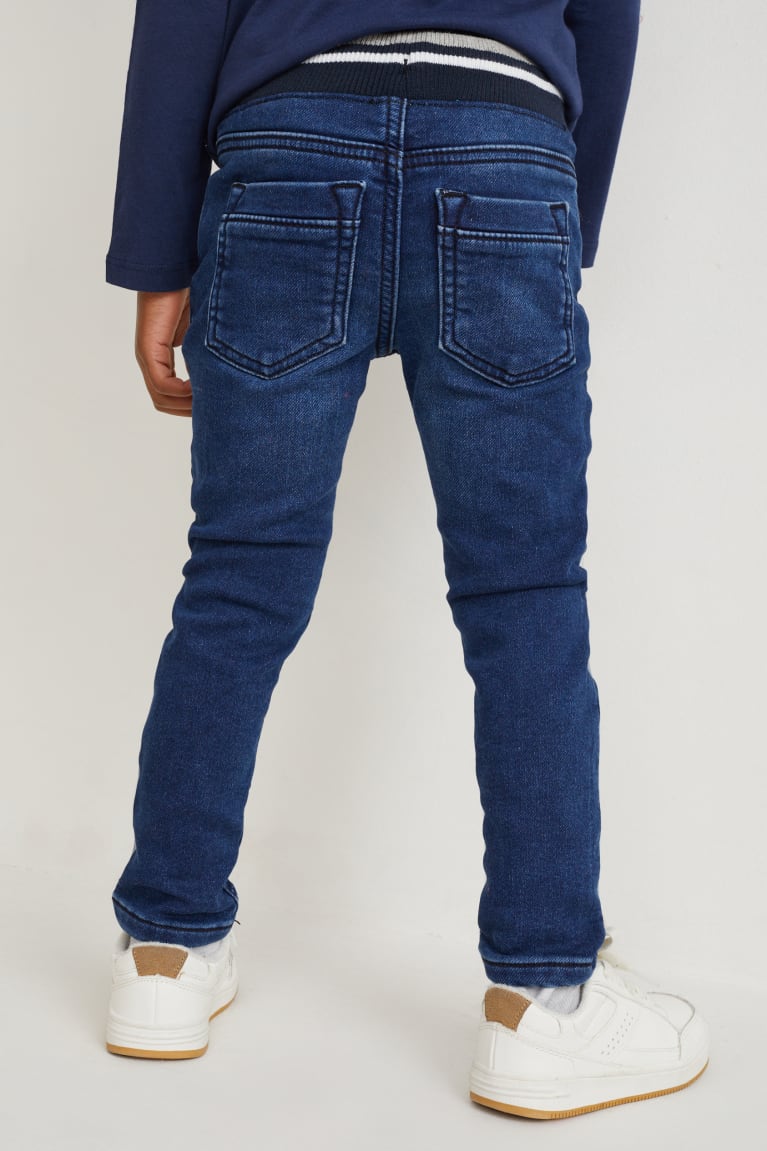 Jeans C&A Flaco Thermal Azules | IPZYKF-317