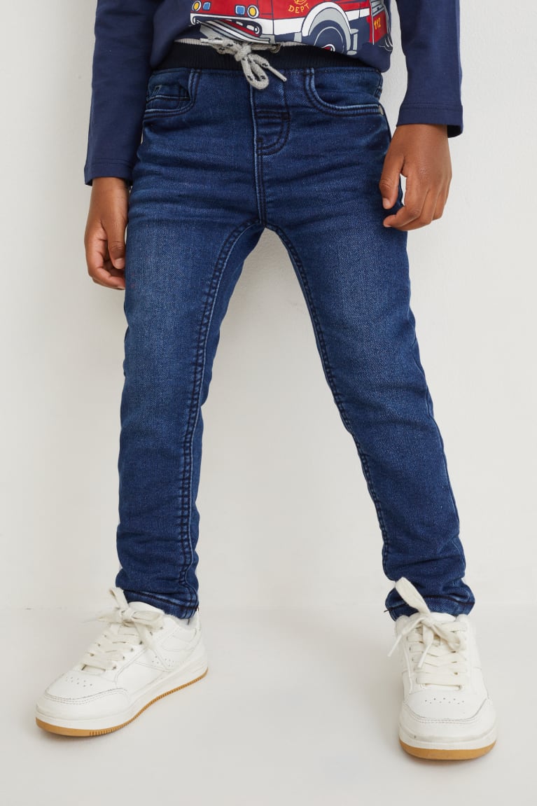 Jeans C&A Flaco Thermal Azules | IPZYKF-317