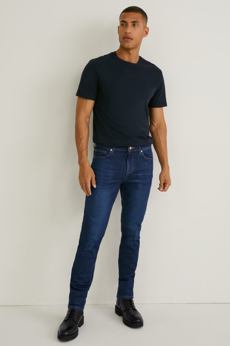 Jeans C&A Made In Eu Slim Organic Algodon Azules | EXQGZL-253