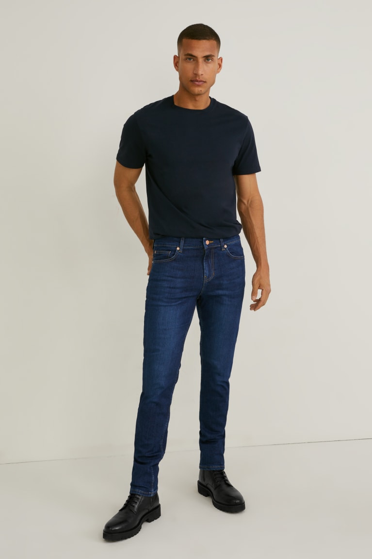 Jeans C&A Made In Eu Slim Organic Algodon Azules | EXQGZL-253