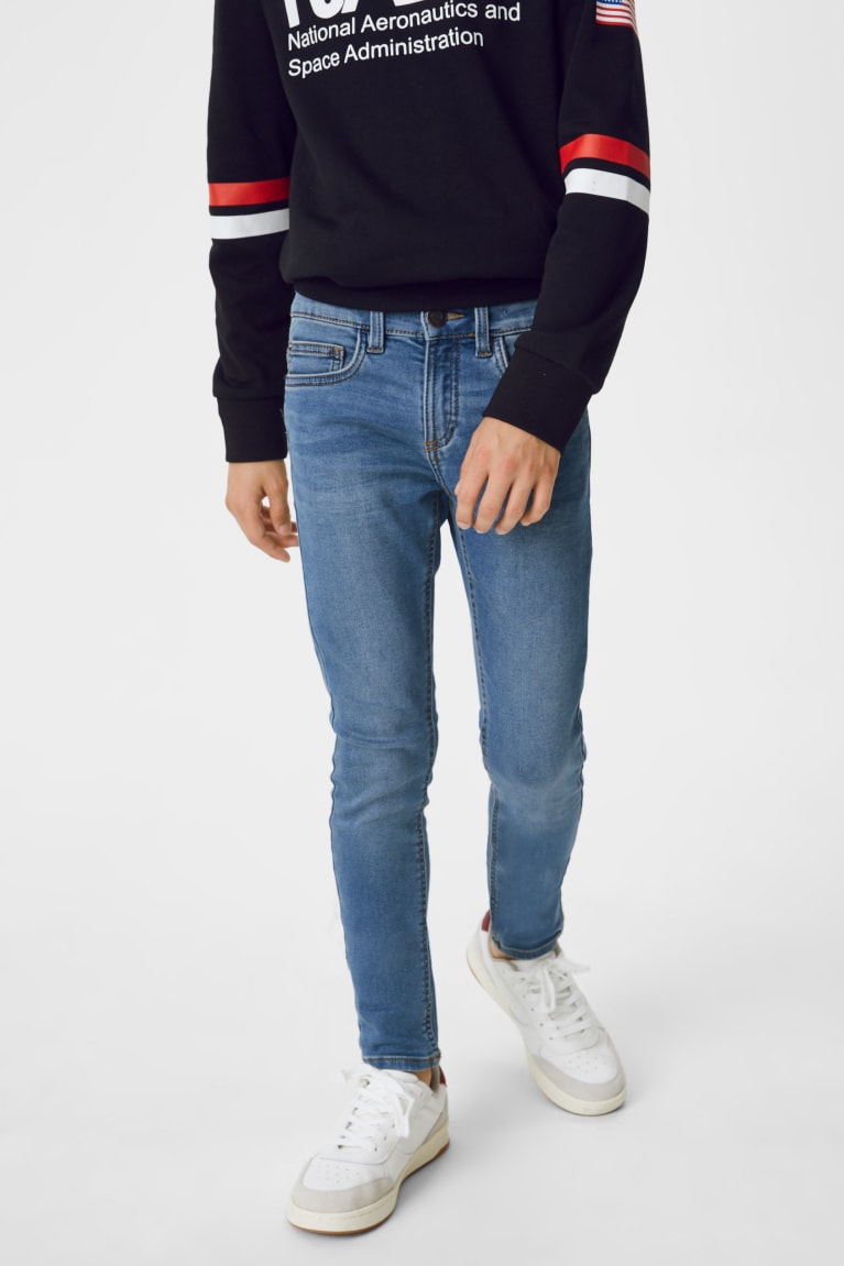 Jeans C&A Multipack Of 2 Flaco Jog Denim Azules | JHBOUW-783