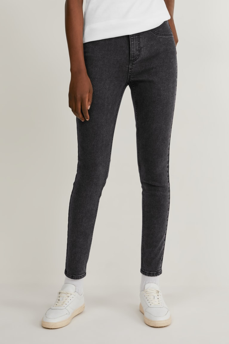 Jeans C&A Multipack Of 2 Jegging Azules Gris Oscuro | SLMKOQ-076