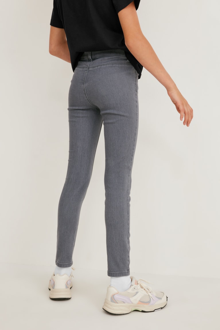 Jeans C&A Multipack Of 2 Jegging Azules Gris Claro | TVKDSQ-736