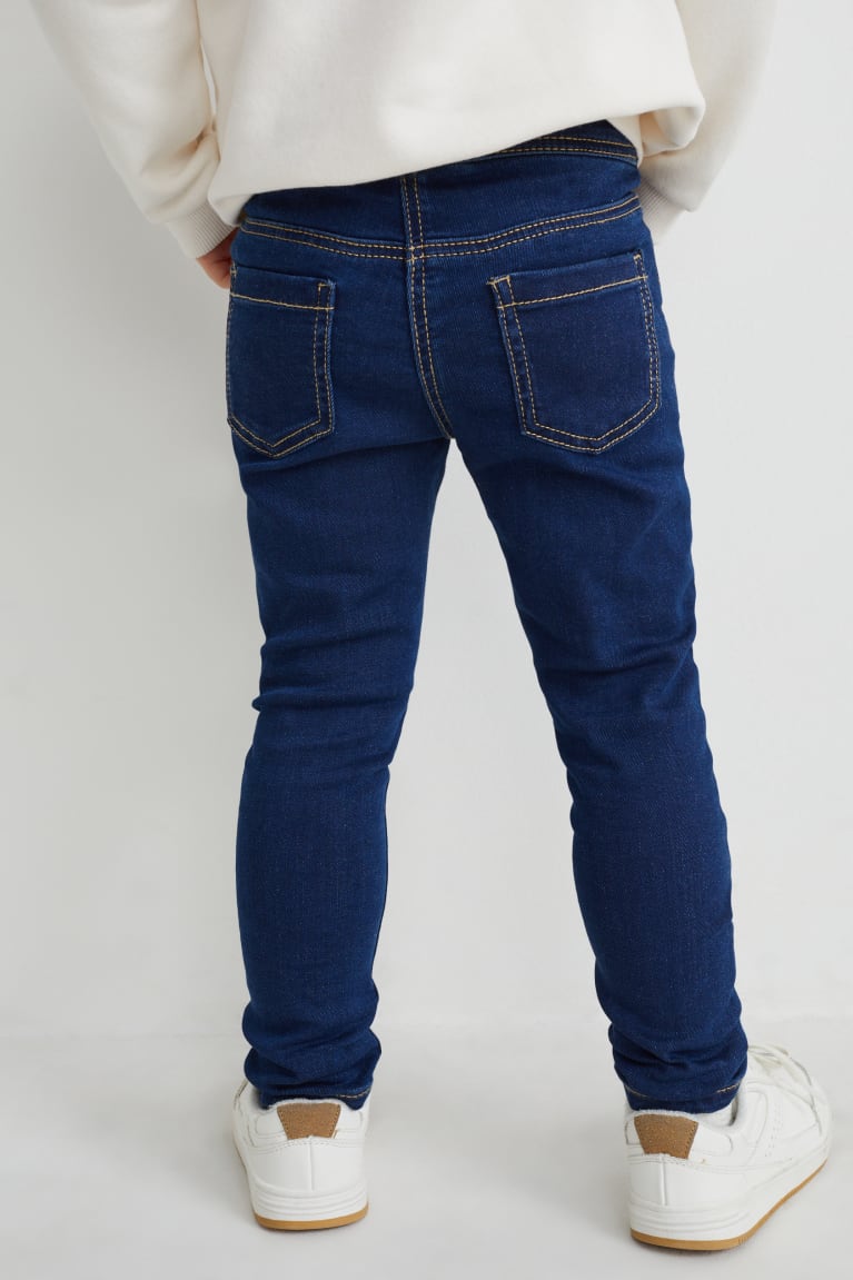 Jeans C&A Multipack Of 2 Jegging Flaco Fit Azules Azules Oscuro | NBTSDR-093