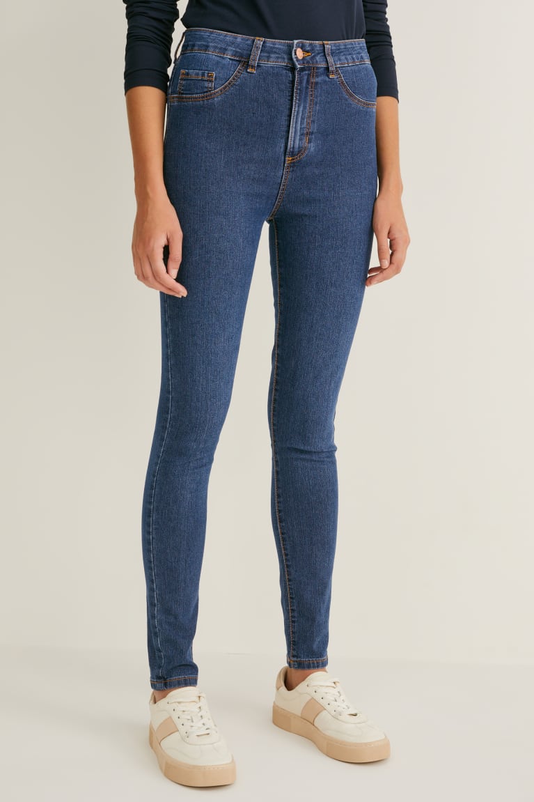 Jeans C&A Multipack Of 2 Jegging High WaisLycra® Azules | WKYHUP-894