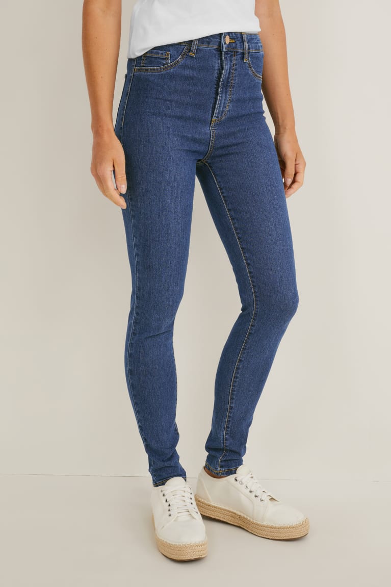 Jeans C&A Multipack Of 2 Jegging High WaisLycra® Azules | YCNFUP-650