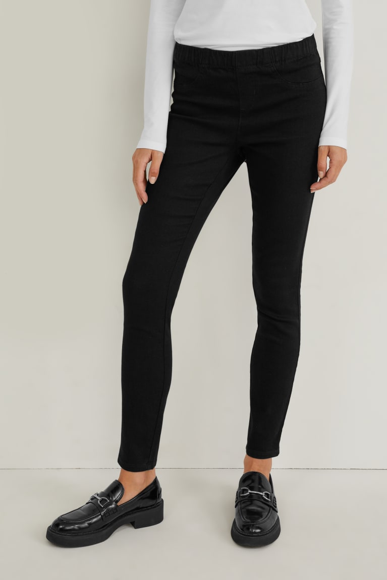 Jeans C&A Multipack Of 2 Jegging Negras | NSHTZW-687