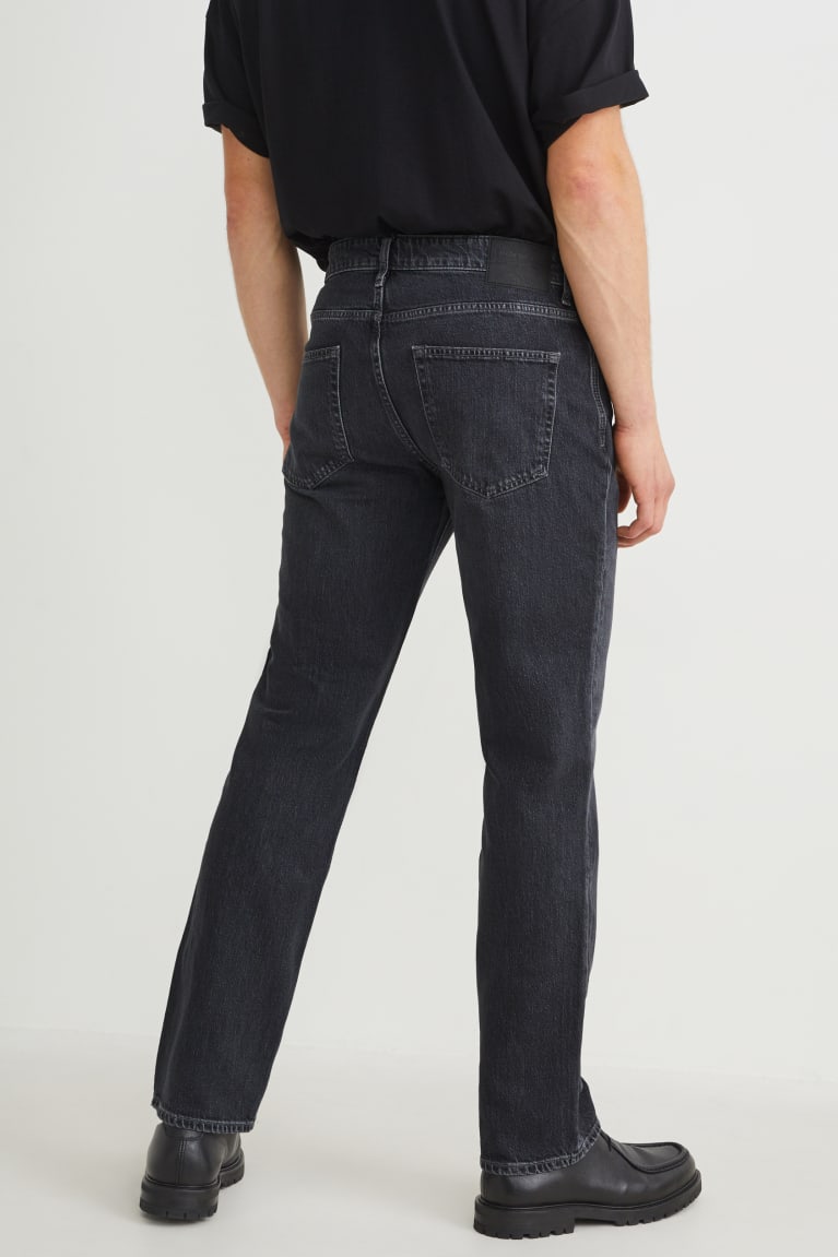 Jeans C&A Regular Azules Gris Oscuro | UQYRTW-127