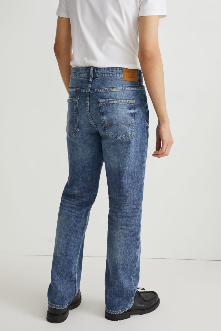 Jeans C&A Regular Lycra® With Recycled Algodon Azules Azules Claro | EDXBZY-569