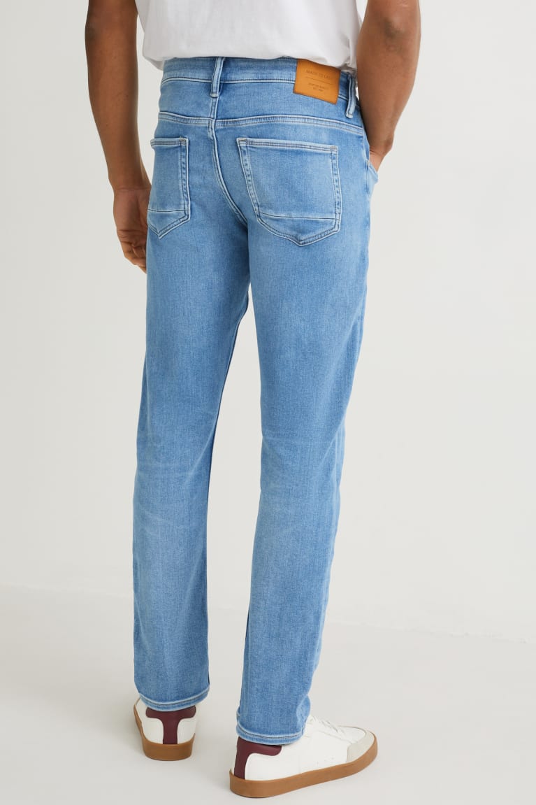 Jeans C&A Slim Flex Jog Denim With Organic Algodon Azules Azules Claro | BDFITY-852