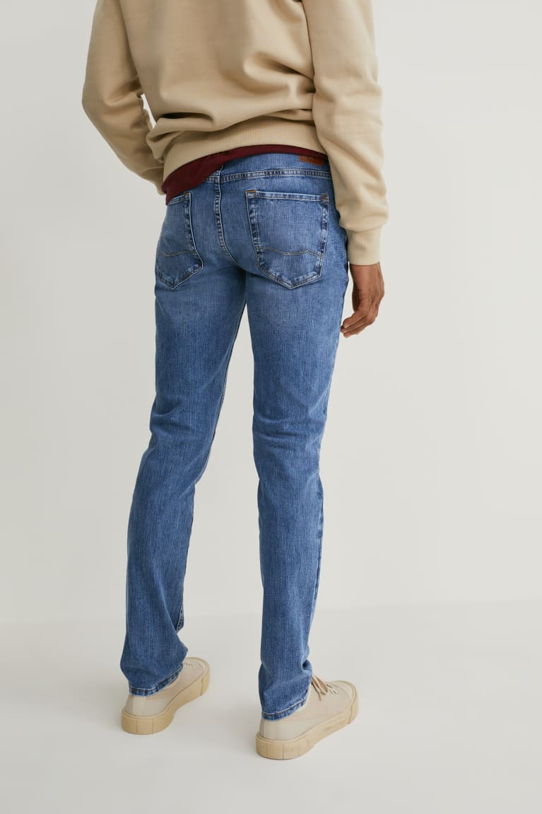 Jeans C&A Slim Flex Organic Algodon Lycra® Azules | KPGXDO-784