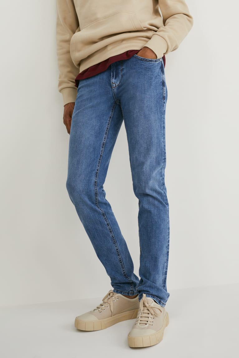 Jeans C&A Slim Flex Organic Algodon Lycra® Azules | KPGXDO-784