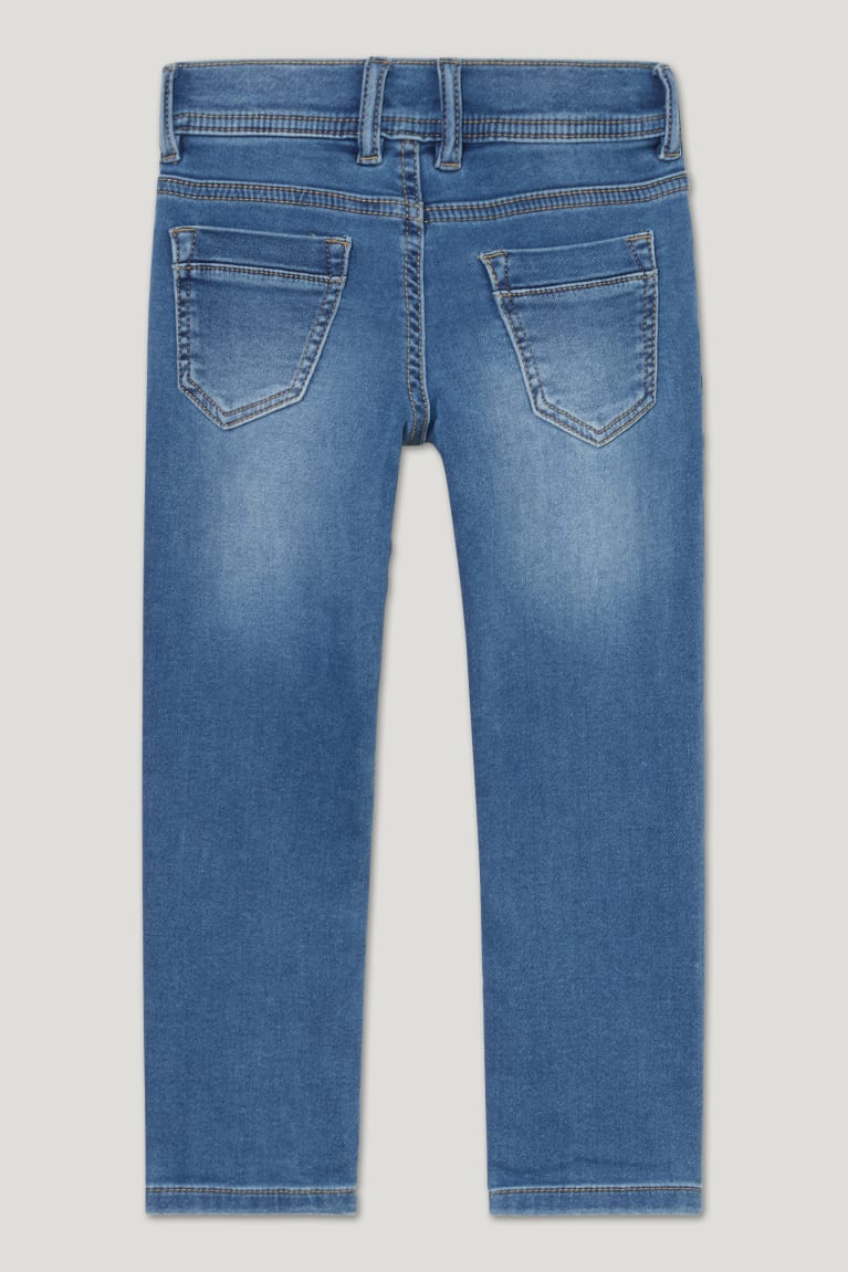 Jeans C&A Slim Jog Denim Azules | ZDBNSH-357