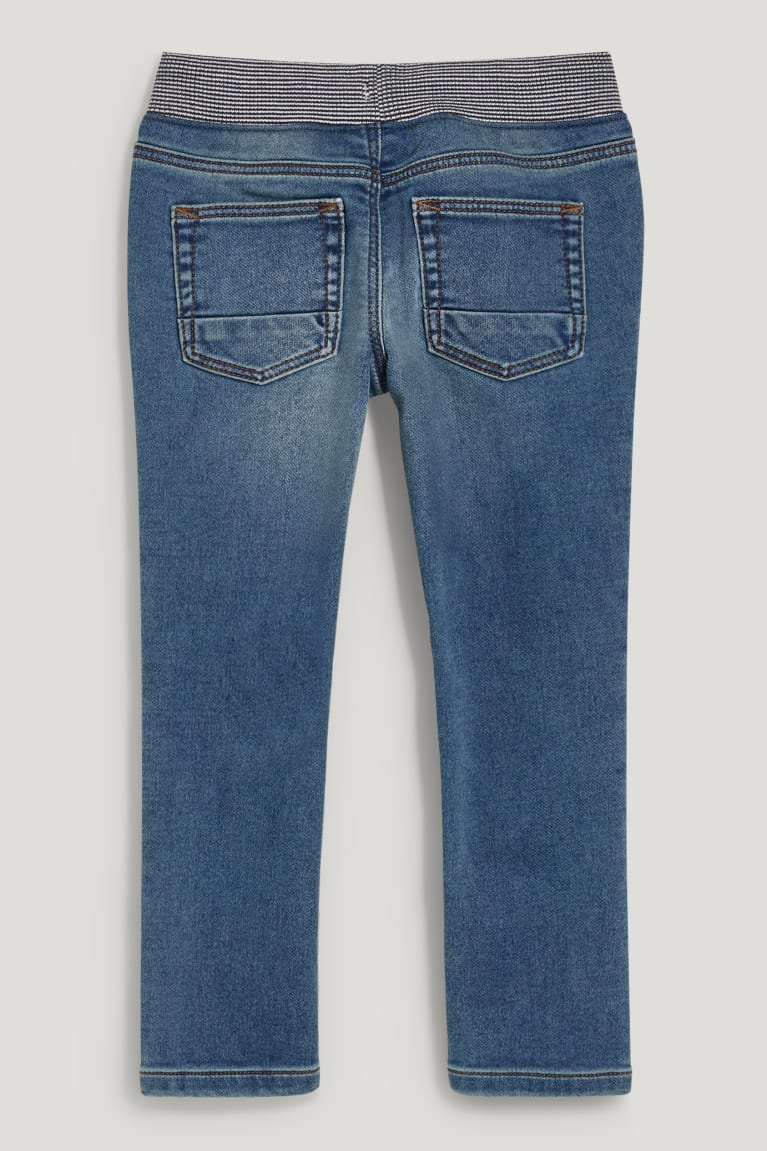 Jeans C&A Slim Jog Denim Lycra® Organic Algodon Azules Azules Claro | OZLKMN-805