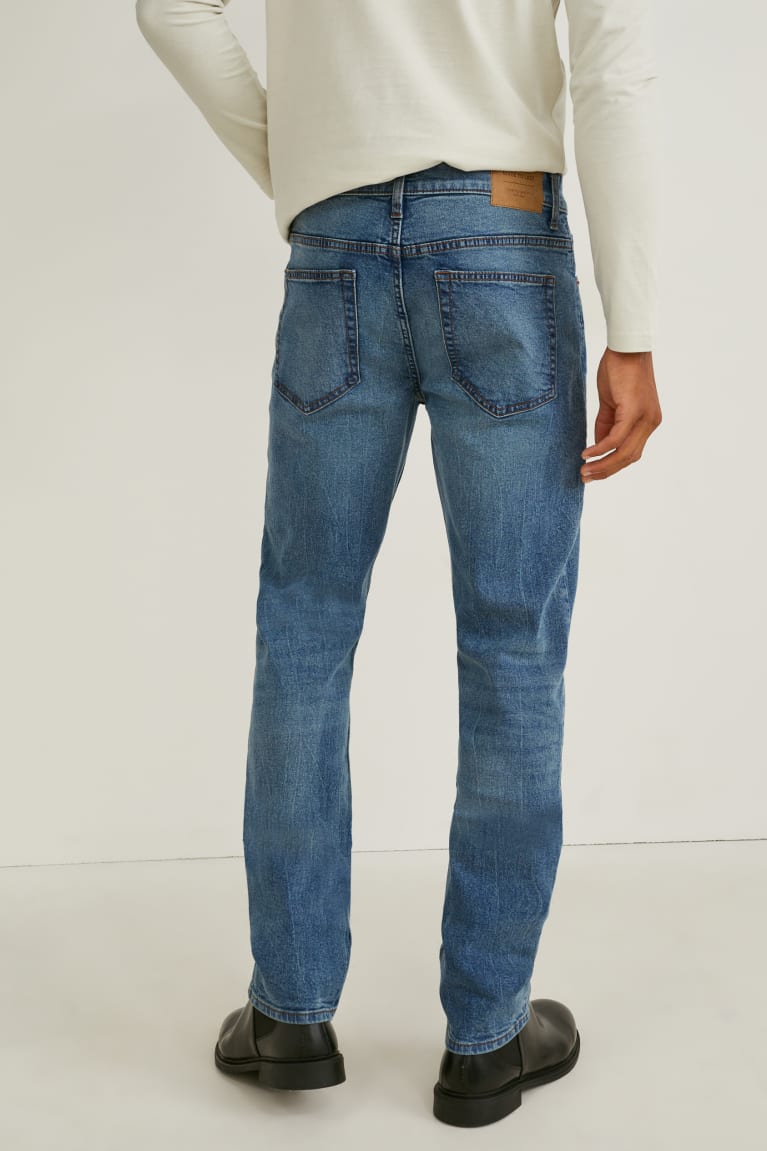 Jeans C&A Slim Lycra® Azules Gris | PYZNFH-786