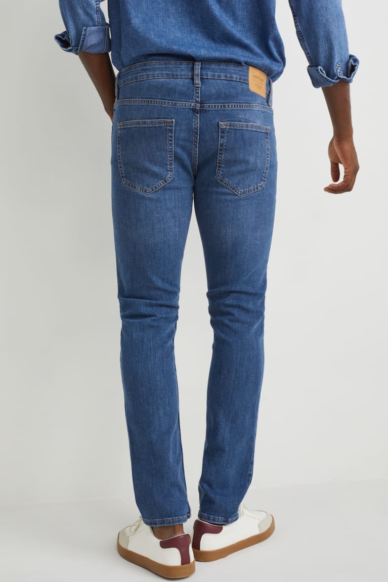 Jeans C&A Slim Lycra® With Recycled Polyester Azules | QODWYC-530