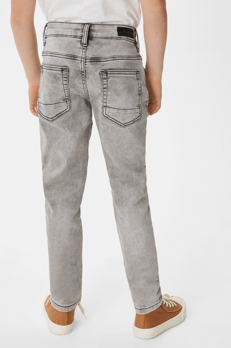 Jeans C&A Slim Organic Algodon Gris | CPNLJM-750