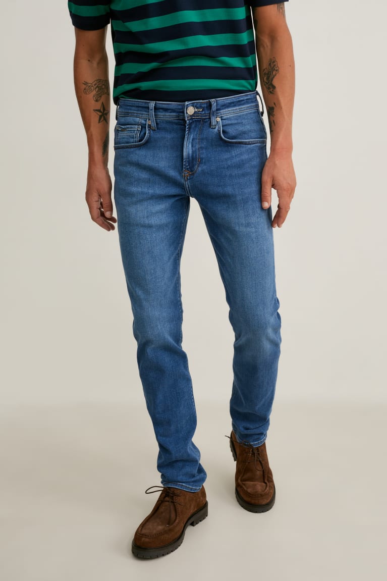 Jeans C&A Slim Recycled Azules | HWQNRI-963