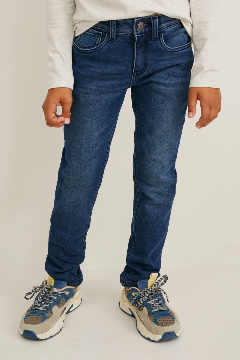 Jeans C&A Slim Thermal Jog Denim Azules | ZEMFCK-304