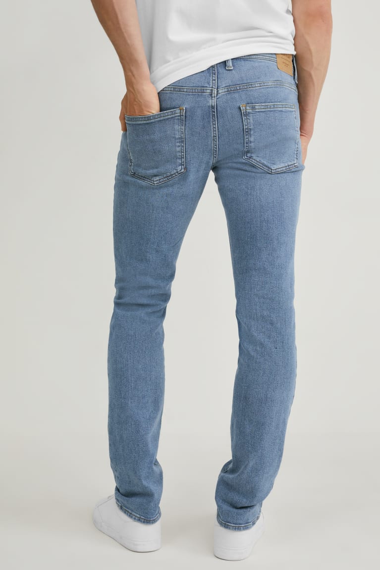 Jeans C&A Slim With Hemp Fibres Lycra® Azules | WUCVHX-321