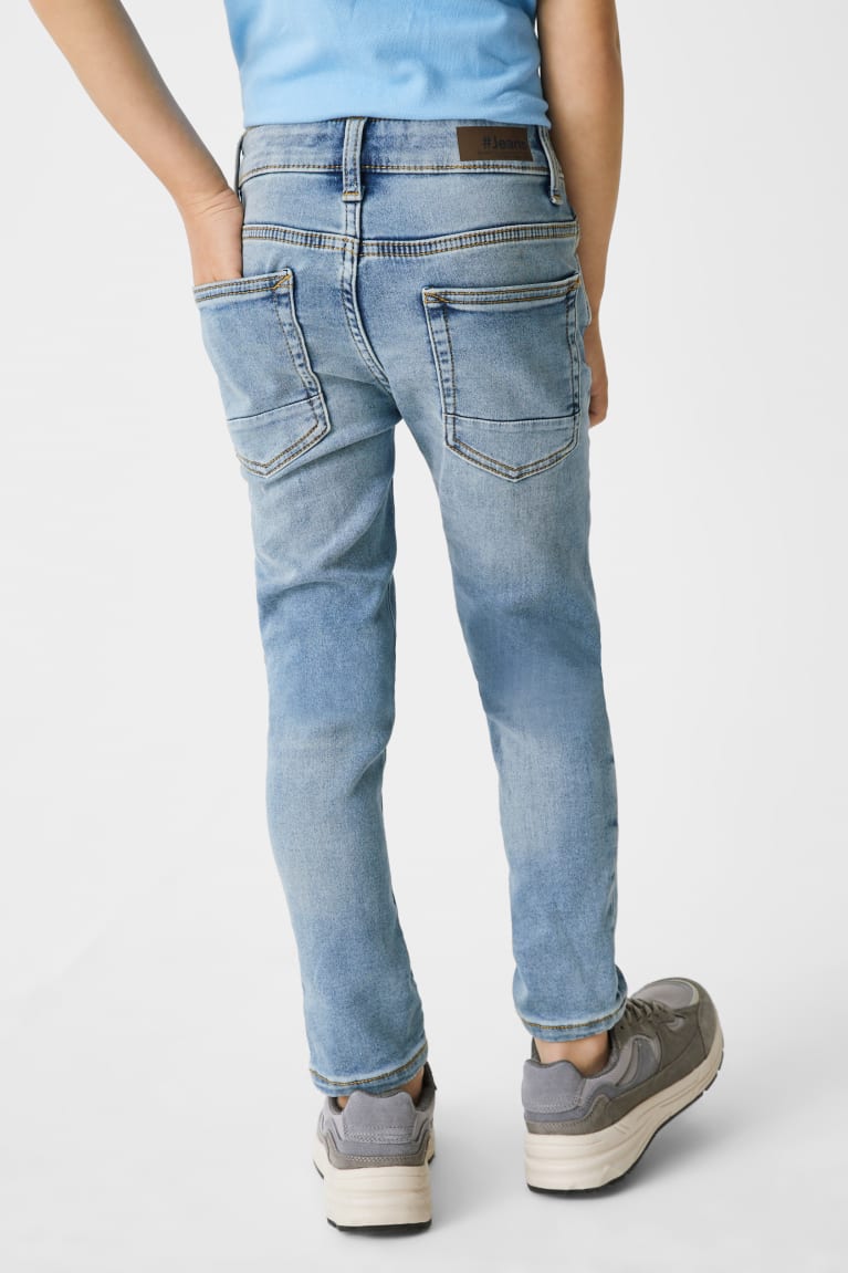 Jeans C&A Super Flaco Organic Algodon Azules | LRJBFP-846