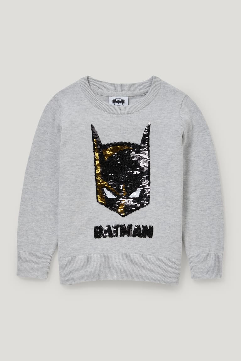 Jerséis C&A Batman Shiny Gris Claro | KPRXHM-574