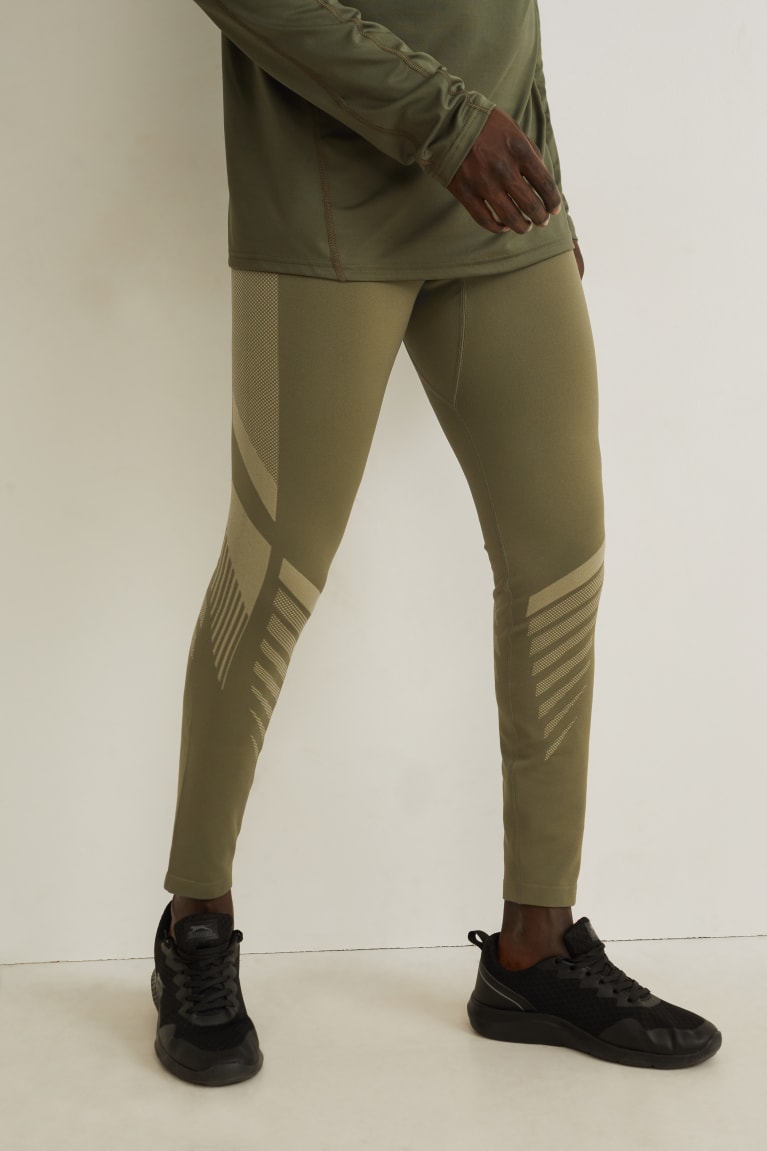 Pantalones C&A Active Leggings Verde | AUQMJE-182