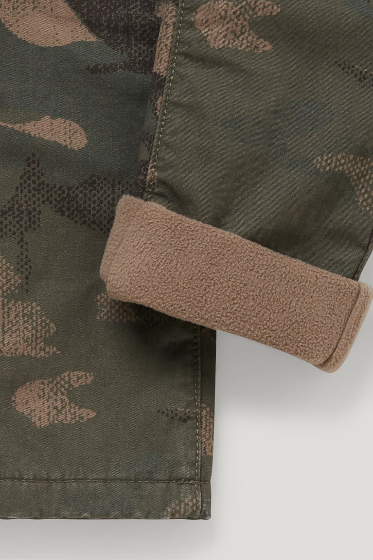 Pantalones C&A Cargo Thermal Patterned Kaki | PYKTMS-028