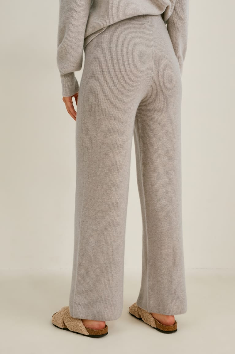 Pantalones C&A Cashmere Beige | EUJOFT-538