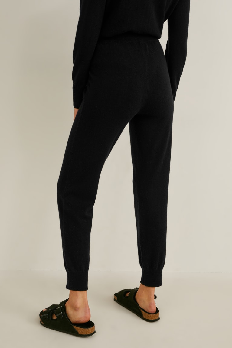 Pantalones C&A Cashmere Negras | HEGYBM-528