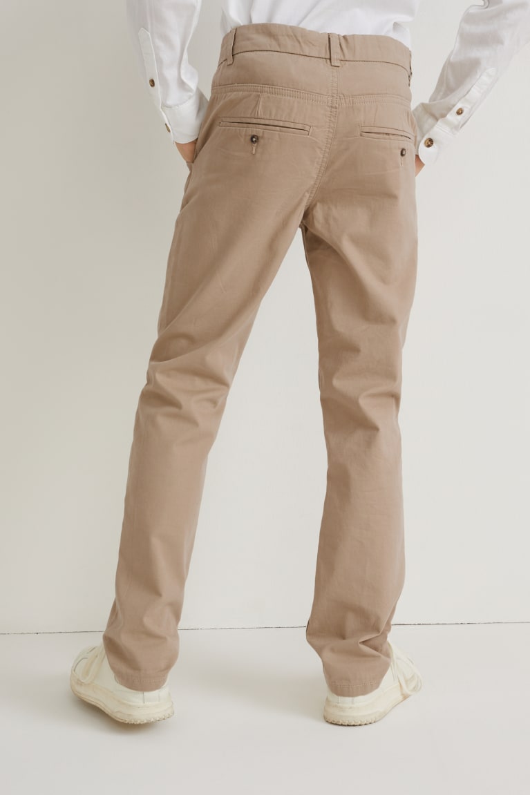 Pantalones C&A Chinos Beige | DJLMTA-942