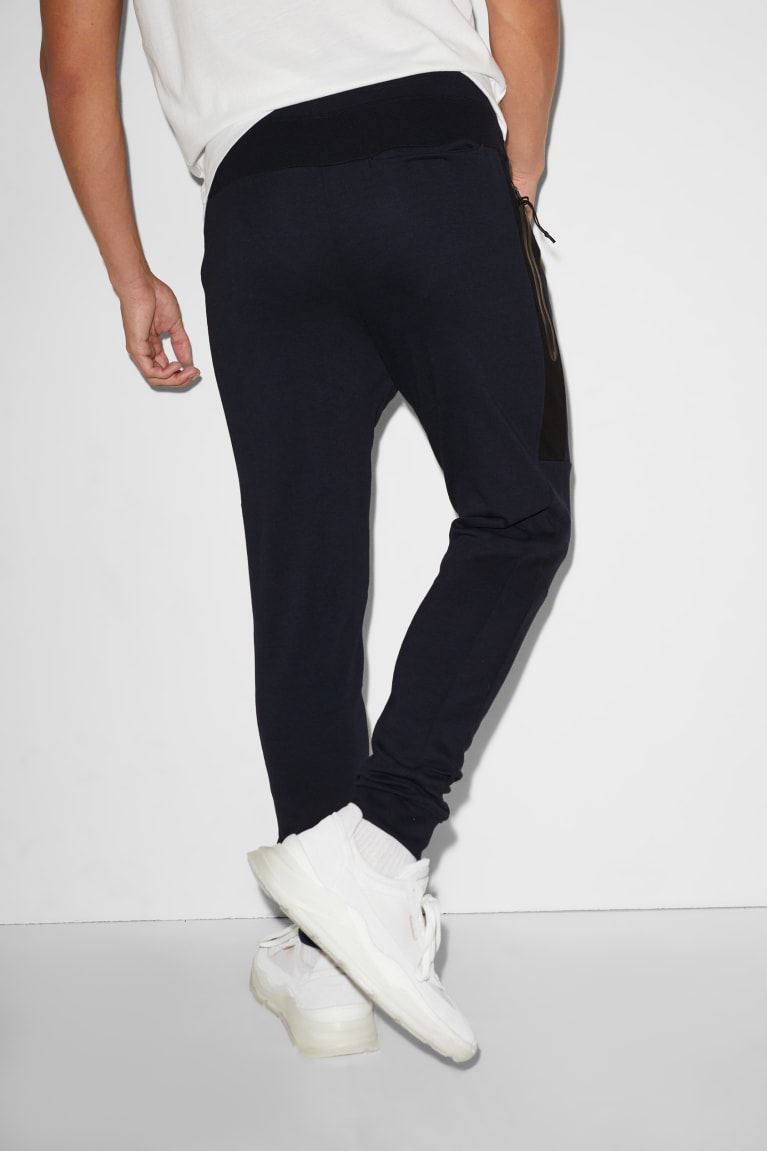 Pantalones C&A Clockhouse Joggers Azules Oscuro | CDOEJH-261