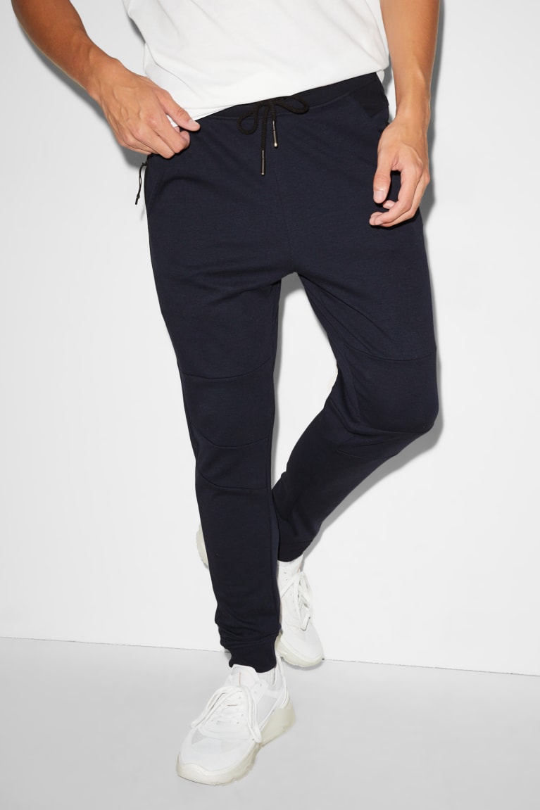 Pantalones C&A Clockhouse Joggers Azules Oscuro | CDOEJH-261