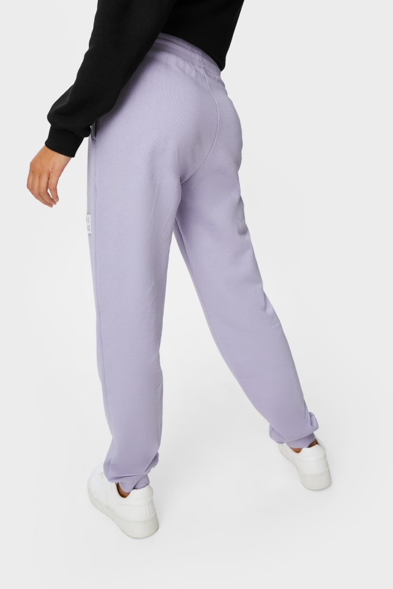 Pantalones C&A Clockhouse Joggers Moradas Claro | NWTVHS-972