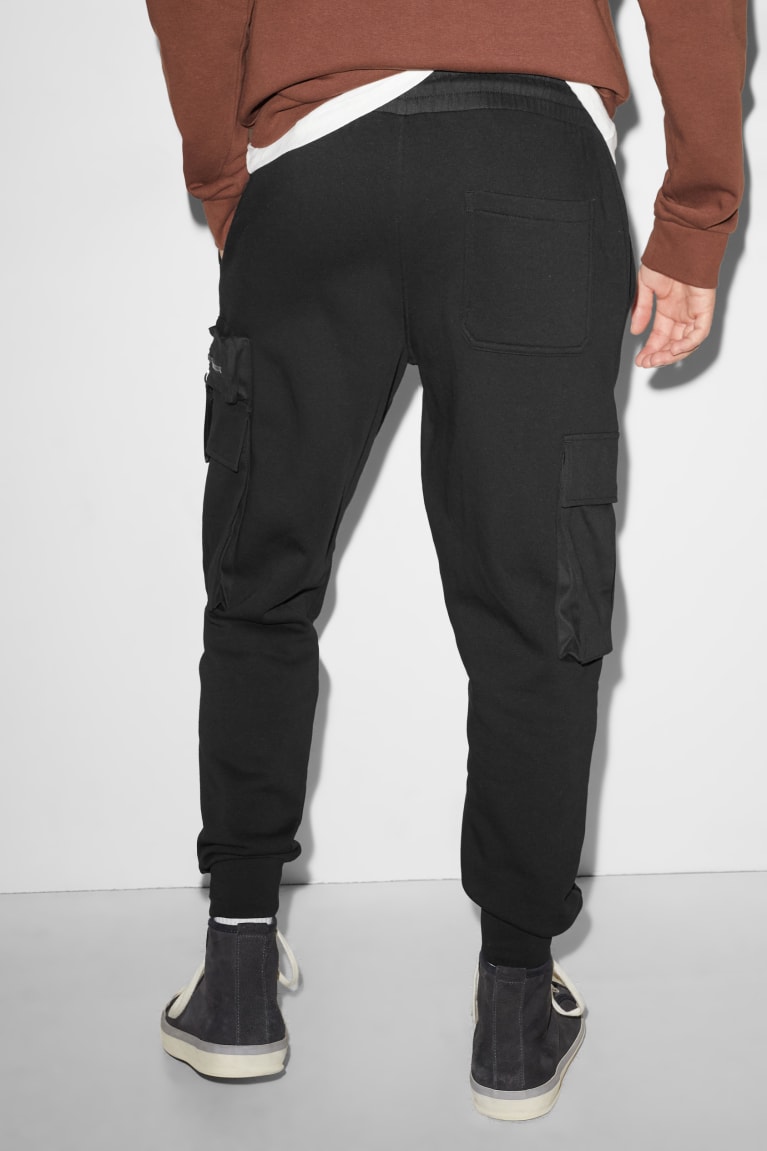 Pantalones C&A Clockhouse Joggers Negras | YKZWJM-498