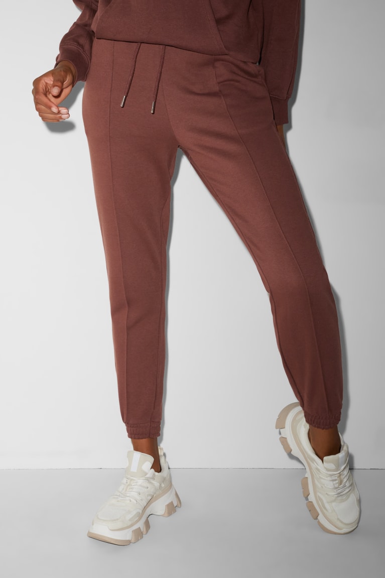 Pantalones C&A Clockhouse Joggers Recycled Marrones | SPILTY-245