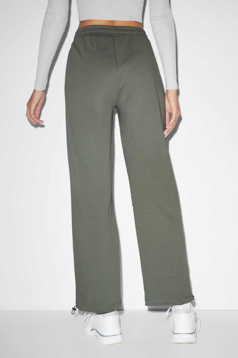 Pantalones C&A Clockhouse Joggers Verde | LMKAPO-698