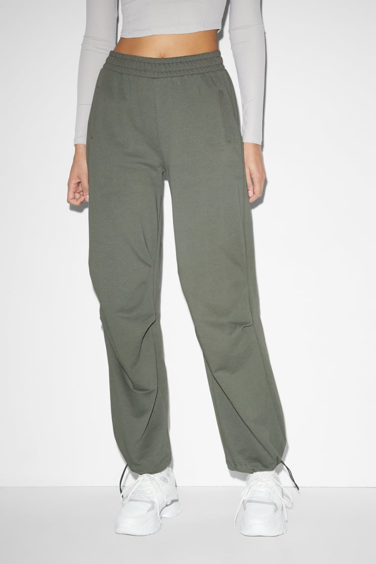 Pantalones C&A Clockhouse Joggers Verde | LMKAPO-698