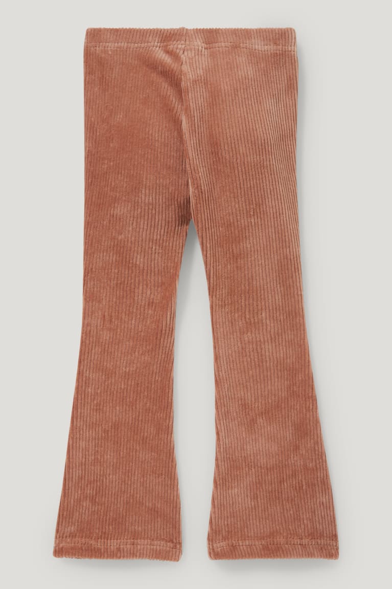 Pantalones C&A Corduroy Leggings Havanna | RFCKYB-147