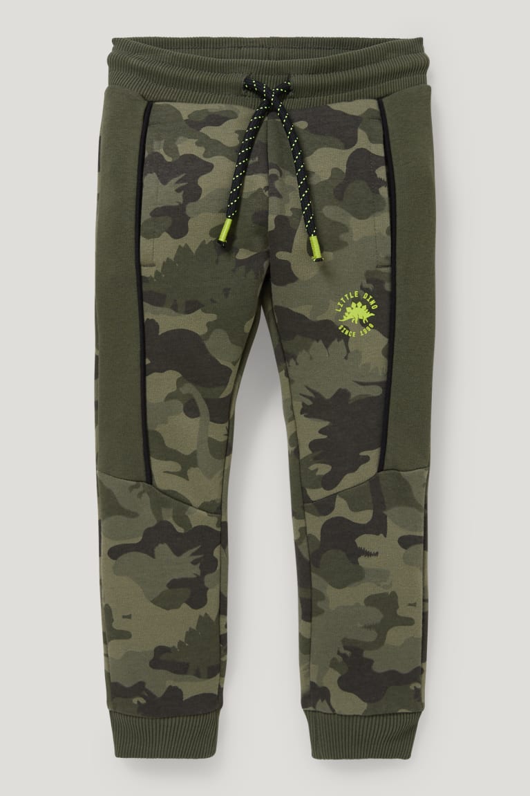 Pantalones C&A Dinosaur Joggers Kaki | KYPMAF-852